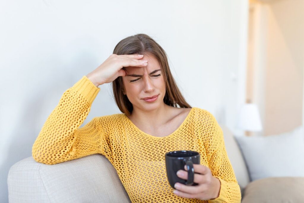 Kokie ženklai rodo, kad geriate per daug kavos?